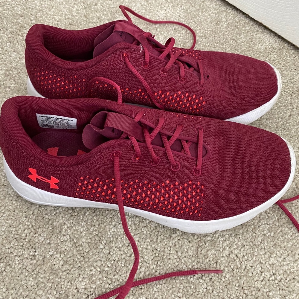 Under Armour Maroon Sneakers